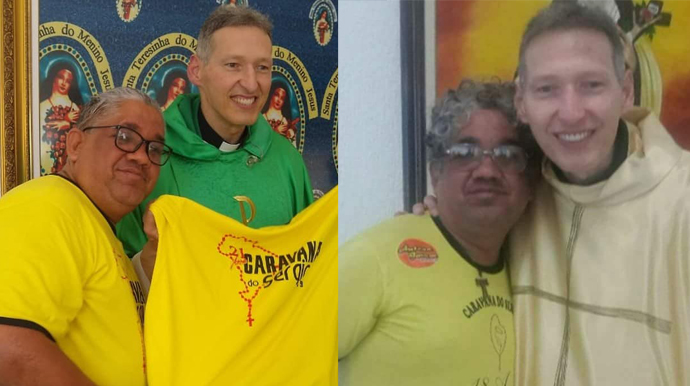 Divulgação - Sérgio organiza caravanas para o santuário do Padre Marcelo Rossi Divulgação - Sérgio organiza caravanas para o santuário do Padre Marcelo Rossi