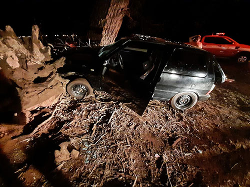divulgação - Carro envolvido no acidente divulgação - Carro envolvido no acidente