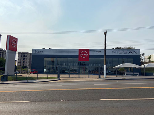 divulgação - Concessionária Nissan Supra está localizada na Avenida Rui Barbosa, 3000 divulgação - Concessionária Nissan Supra está localizada na Avenida Rui Barbosa, 3000