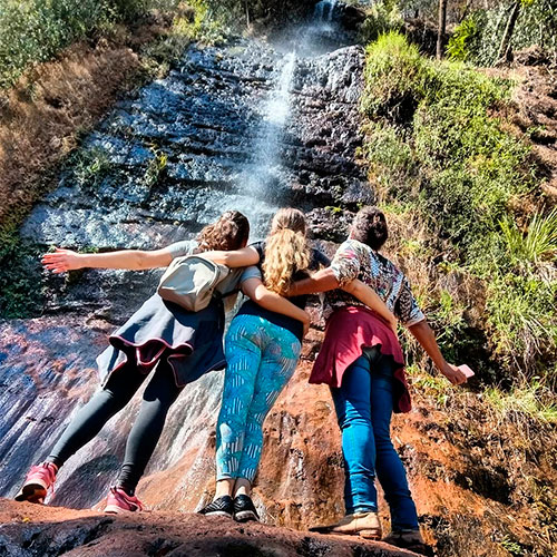 Divulgação - Turismo na Cachoeira Santa Rosa é uma ótima opção para quem curte belas paisagens - Foto: Maya Expedições