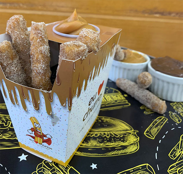 E os deliciosos churros