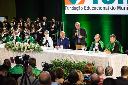 divulgação - A solenidade contou com a participação de autoridades municipais e da FEMA divulgação - A solenidade contou com a participação de autoridades municipais e da FEMA