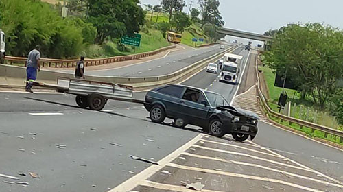 divulgação - Carro envolvido no acidente divulgação - Carro envolvido no acidente