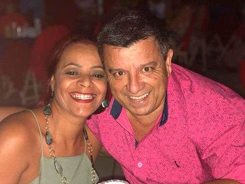 Divulgação - Roberto e Jucelina, casados há 10 anos - Foto: Divulgação
