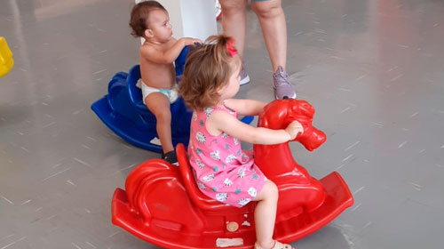 Divulgação - Creche desenvolve estimulação pedagógica em crianças até 3 anos - Foto: Divulgação