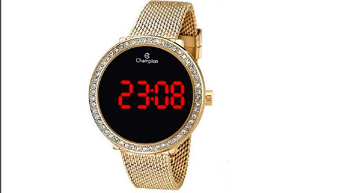 Divulgação - Relógio Champion Feminino Digital Led - Foto: Divulgação Divulgação - Relógio Champion Feminino Digital Led - Foto: Divulgação