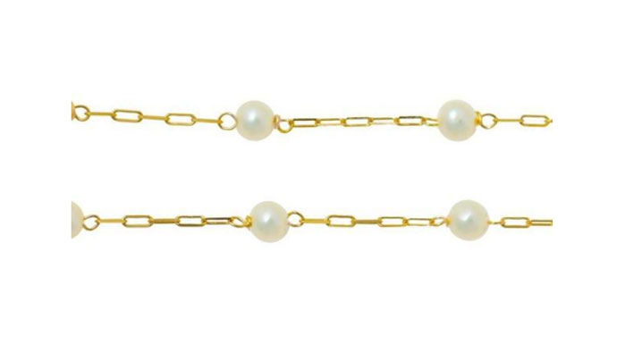 Divulgação - Corrente Cartier com Pérola Divulgação - Corrente Cartier com Pérola