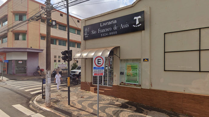 Divulgação - Livraria São Francisco de Assis, fundada em 1994 Divulgação - Livraria São Francisco de Assis, fundada em 1994