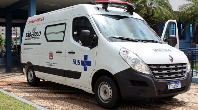 Divulgação - A nova ambulância já está à disposição da população Divulgação - A nova ambulância já está à disposição da população