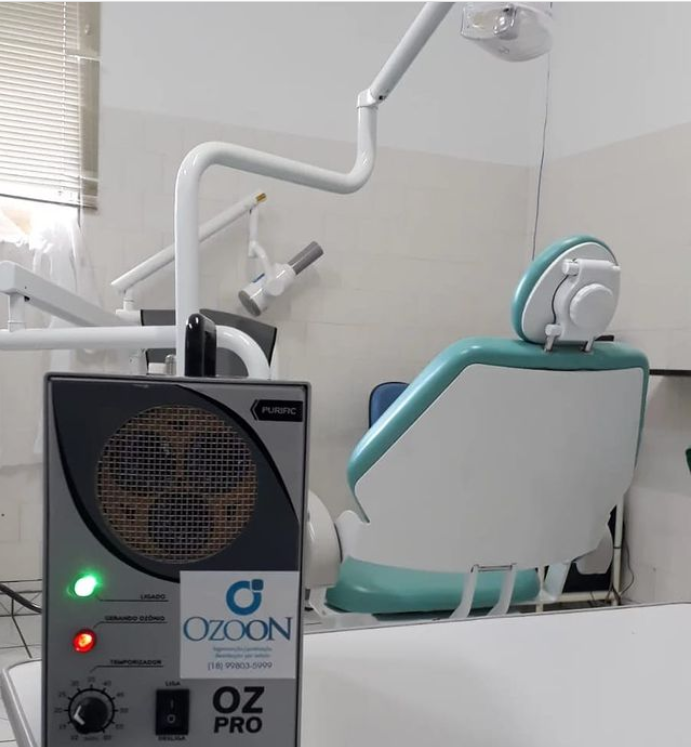 Divulgação - Oxi-Sanitização em sala de odontologia - Foto: Divulgação