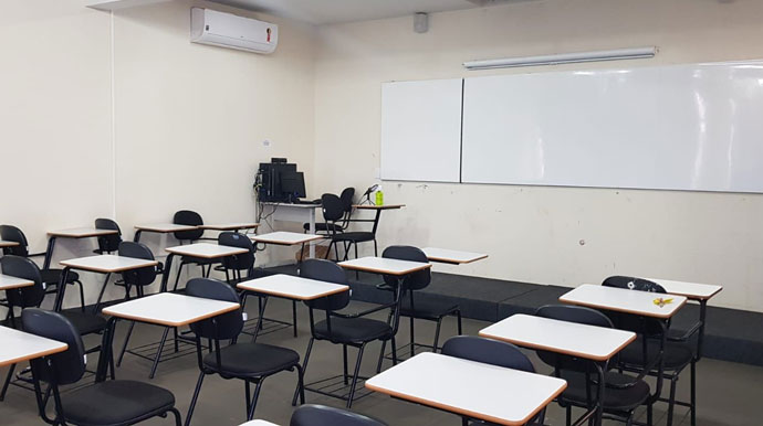 Divulgação - Salas de aula são ampla e modernas - Foto: Divulgação