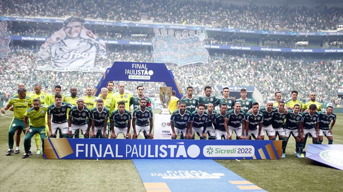 Divulgação - Elenco do Palmeiras — Foto: Fernando Roberto Divulgação - Elenco do Palmeiras — Foto: Fernando Roberto