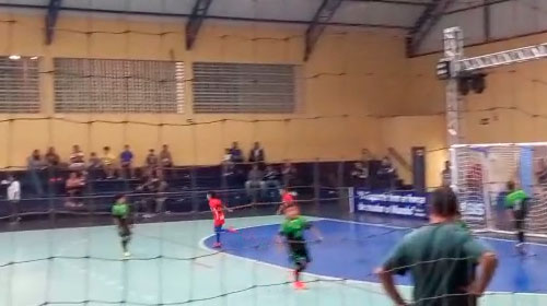 Divulgação - Comemoração do do gol na Copa Assis de Futsal Infantil - Foto: Divulgação