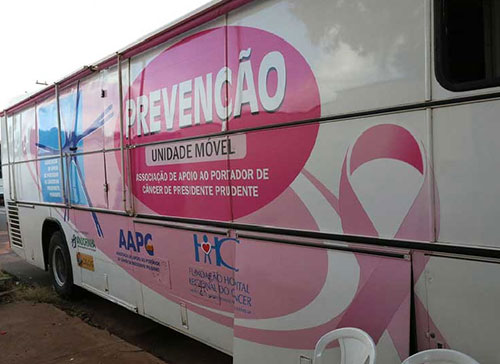 Divulgação - O ônibus atenderá, preferencialmente, mulheres de 25 a 65 anos Divulgação - O ônibus atenderá, preferencialmente, mulheres de 25 a 65 anos