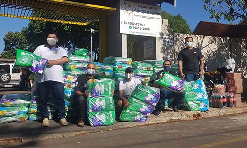 Divulgação - Os membros do grupo são reconhecidos por promover na cidade eventos solidários - Foto: Divulgação Divulgação - Os membros do grupo são reconhecidos por promover na cidade eventos solidários - Foto: Divulgação