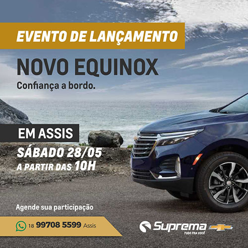 Divulgação - Novo SUV Equinox 2022