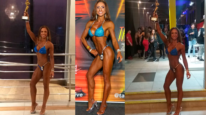 Divulgação - Fabiana Alves conquistou 1° lugar no evento 'Eduardo Correa Classic' - Foto: Divulgação