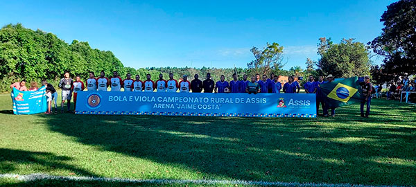 Divulgação - Clubes entraram em campo para disputar o campeonato - Foto: Comunicação Prefeitura de Assis