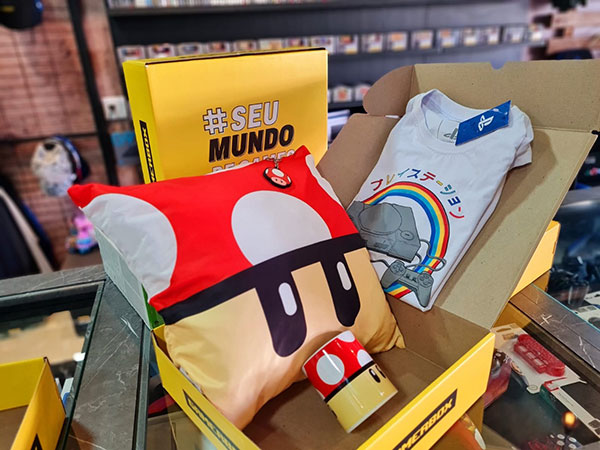 Divulgação - No Vozão Games tem variedade em itens do mundo gamer - Foto: Divulgação Divulgação - No Vozão Games tem variedade em itens do mundo gamer - Foto: Divulgação