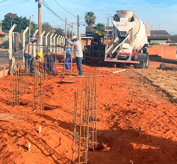Divulgação - Fase de fundação já foi iniciada - Foto: Divulgação/ASN Engenharia Divulgação - Fase de fundação já foi iniciada - Foto: Divulgação/ASN Engenharia