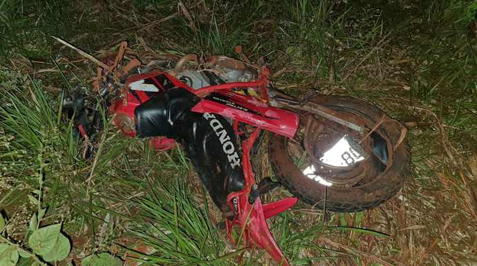 Divulgação - Motociclista morreu na hora