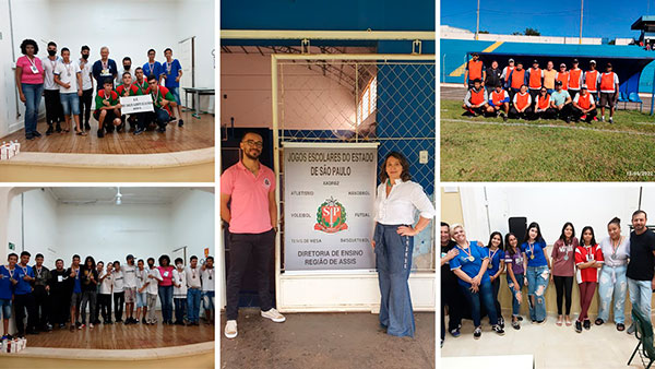 Divulgação - Foram diversas modalidades disputadas pelos alunos de Assis - Foto: Divulgação Divulgação - Foram diversas modalidades disputadas pelos alunos de Assis - Foto: Divulgação