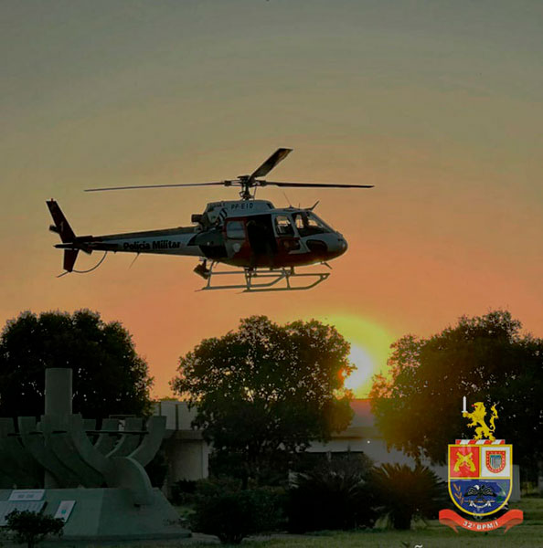 Divulgação - Helicóptero Águia - Foto: Divulgação/Polícia Militar Divulgação - Helicóptero Águia - Foto: Divulgação/Polícia Militar