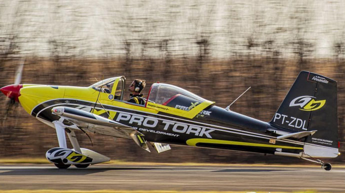 Divulgação - Aeronave RV7 - Foto: Divulgação Divulgação - Aeronave RV7 - Foto: Divulgação