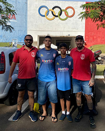 Divulgação - Gabriel Sanches, Caio X-Tudo , Matheus Modelo e Vitor Ávila - Foto: Divulgação Divulgação - Gabriel Sanches, Caio X-Tudo , Matheus Modelo e Vitor Ávila - Foto: Divulgação