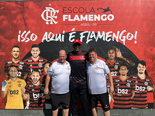 Marcelo, ex-jogador do Flamengo Waltinho e Maurício - Foto: Divulgação Marcelo, ex-jogador do Flamengo Waltinho e Maurício - Foto: Divulgação