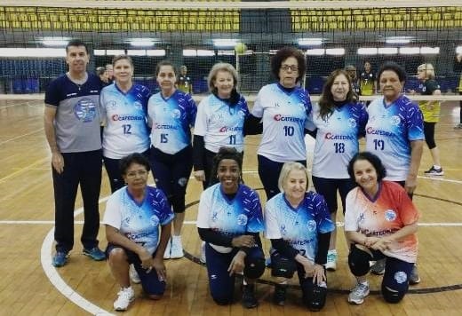 Divulgação - Equipe categoria 58+