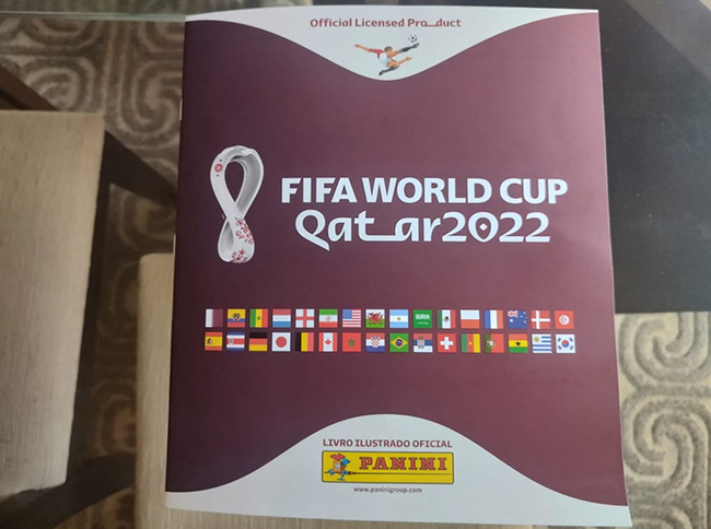 Divulgação - Novo álbum da Copa do Mundo que será no Qatar - Foto: Divulgação Divulgação - Novo álbum da Copa do Mundo que será no Qatar - Foto: Divulgação