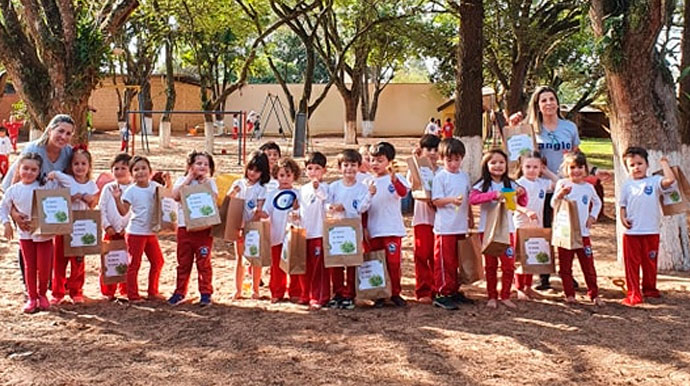 divulgação - Alunos 1° ano do Ensino Fundamental - Foto: Divulgação