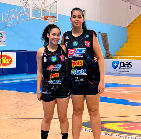 divulgação - Gabriela Souza e Maria Luísa Ferreira, convocadas para a Seleção Brasileira Sub-15 - Foto: Reprodução/Instagram