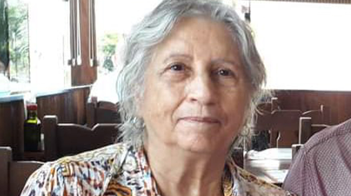Divulgação - Maria José da Silva Floter, de 72 anos - foto: divulgação Divulgação - Maria José da Silva Floter, de 72 anos - foto: divulgação