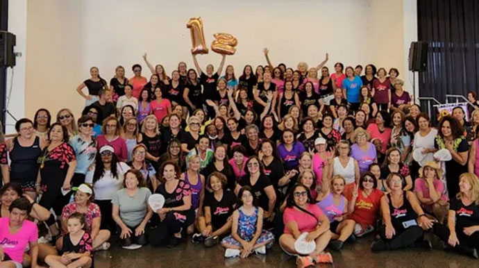 Divulgação - Moradora de Paraguaçu Paulista integra grupo de idosas que se reúne para dançar e viajar, desde 2012 — Foto: Divas Dance /Divulgação Divulgação - Moradora de Paraguaçu Paulista integra grupo de idosas que se reúne para dançar e viajar, desde 2012 — Foto: Divas Dance /Divulgação
