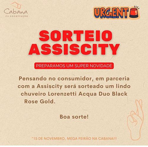 AssisCity - Participe agora mesmo - Foto: Divulgação AssisCity - Participe agora mesmo - Foto: Divulgação