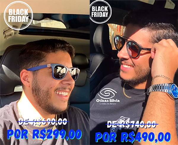 Divulgação - Promoções em óculos de sol na Óticas Silvia - Foto: Divulgação Divulgação - Promoções em óculos de sol na Óticas Silvia - Foto: Divulgação