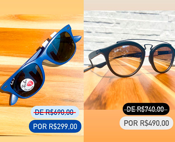 Divulgação - Promoções em óculos de sol na Óticas Silvia - Foto: Divulgação Divulgação - Promoções em óculos de sol na Óticas Silvia - Foto: Divulgação