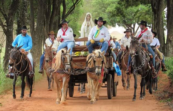Divulgação - 13º cavalgada da Paróquia Nossa Senhora de Fátima - Foto: Divulgação