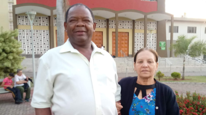 Divulgação - Crescêncio Ramiro de Castro com a esposa Maria Aparecida Castro - Foto: Divulgaçãoo Divulgação - Crescêncio Ramiro de Castro com a esposa Maria Aparecida Castro - Foto: Divulgaçãoo