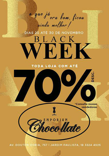 Divulgação - Emporium Chocollate - Foto: Divulgação Divulgação - Emporium Chocollate - Foto: Divulgação