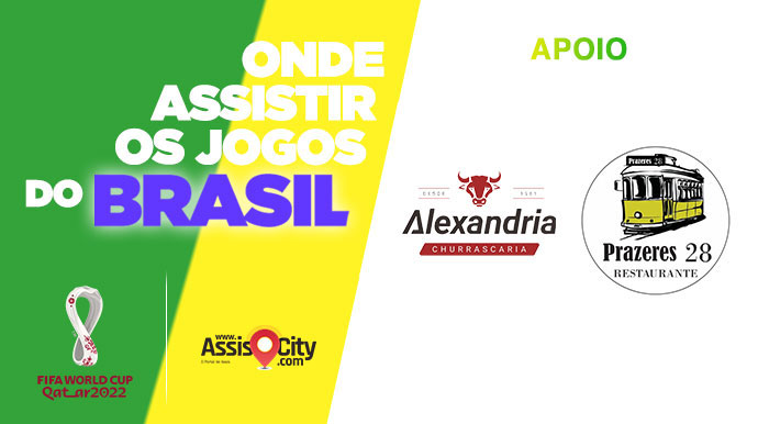 Estabelecimentos de Assis oferecem estrutura e horários especiais para jogos do Brasil na Copa do Mundo