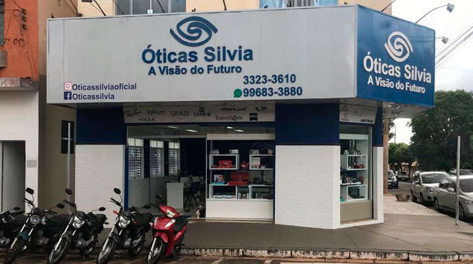 Divulgação - Óticas Silvia fica na Avenida Marechal Deodoro, 210 Divulgação - Óticas Silvia fica na Avenida Marechal Deodoro, 210