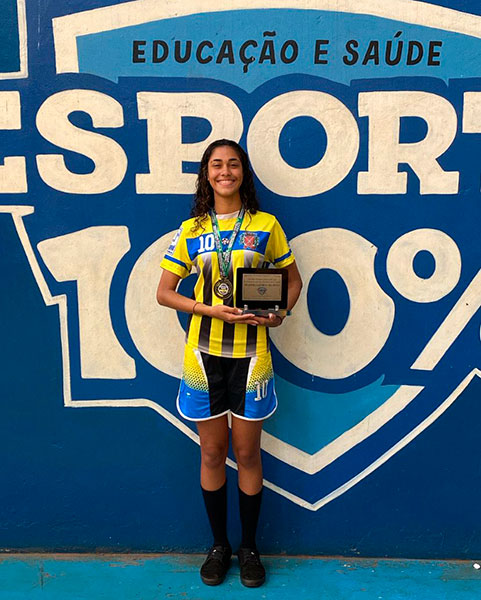 divulgação - Isadora Leticia da Silva, 16 anos, atleta de Tarumã - Foto: Divulgação divulgação - Isadora Leticia da Silva, 16 anos, atleta de Tarumã - Foto: Divulgação