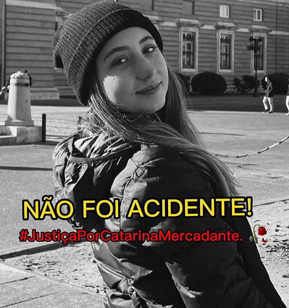 divulgação - #JustiçaporCatarina causa comoção nas redes sociais - Foto: Divulgação divulgação - #JustiçaporCatarina causa comoção nas redes sociais - Foto: Divulgação