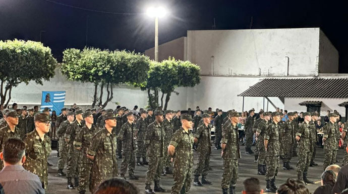 divulgação - Novos atiradores em cerimônia de Formatura de Matrícula - Foto: Divulgação/Tiro de Guerra