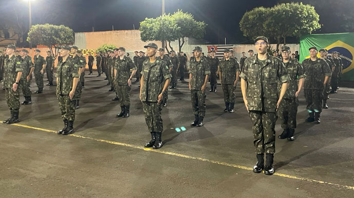 divulgação - Atiradores iniciam sua jornada no serviço militar -  Foto: Divulgação/Tiro de Guerra