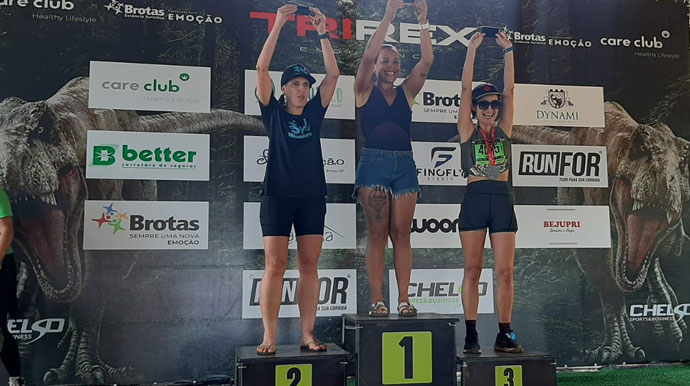 divulgação - Maratonista conquistou o 3° lugar no evento - Foto: Divulgação/Arquivo Pessoal divulgação - Maratonista conquistou o 3° lugar no evento - Foto: Divulgação/Arquivo Pessoal