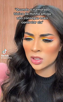 Divulgação - Influencer By Pamella também gravou com o toque de Vegas - Foto: Divulgação Divulgação - Influencer By Pamella também gravou com o toque de Vegas - Foto: Divulgação